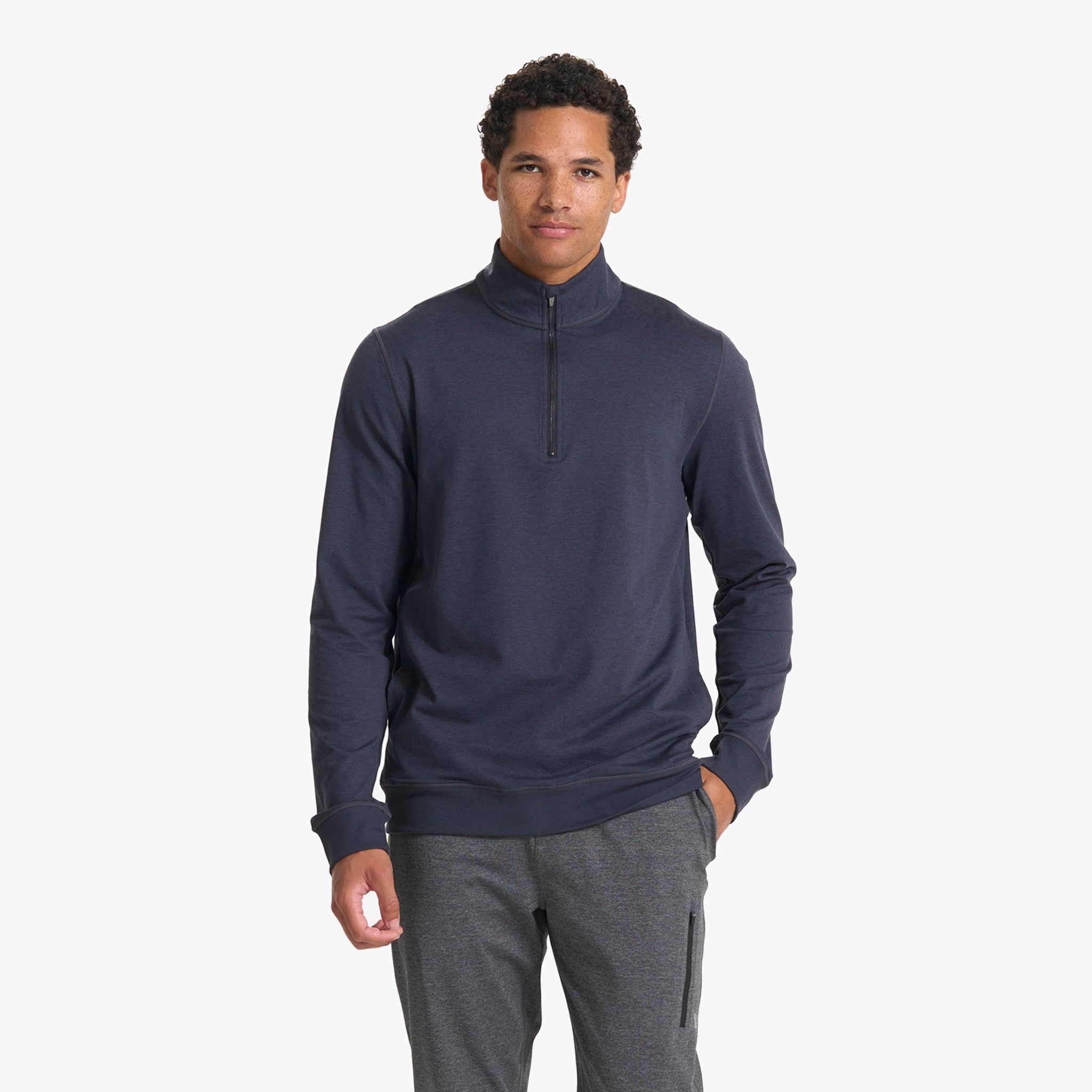 Coronado Half Zip | Midnight Heather sold by Vuori product image thumbnail 2
