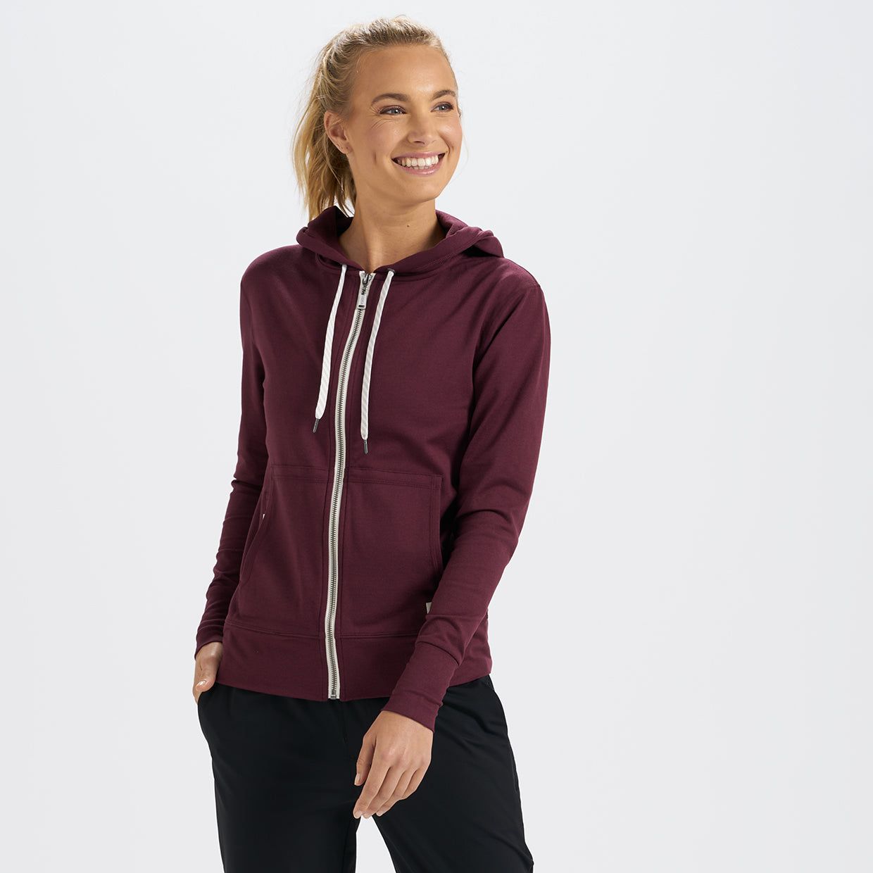 Halo Performance Hoodie | Cerise Heather sold by Vuori