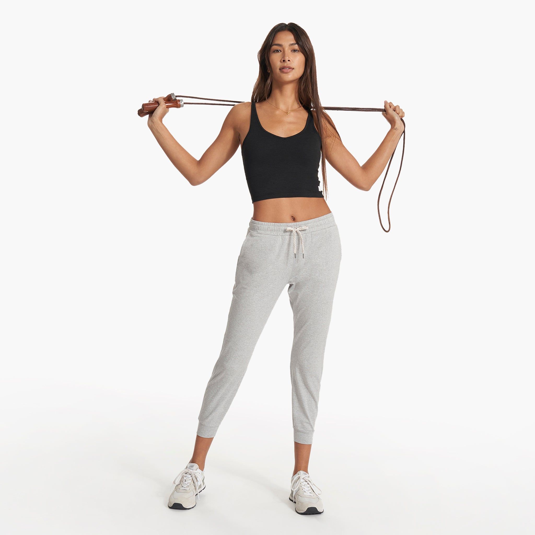 Performance Jogger | Pale Grey Heather sold by Vuori product image thumbnail 5