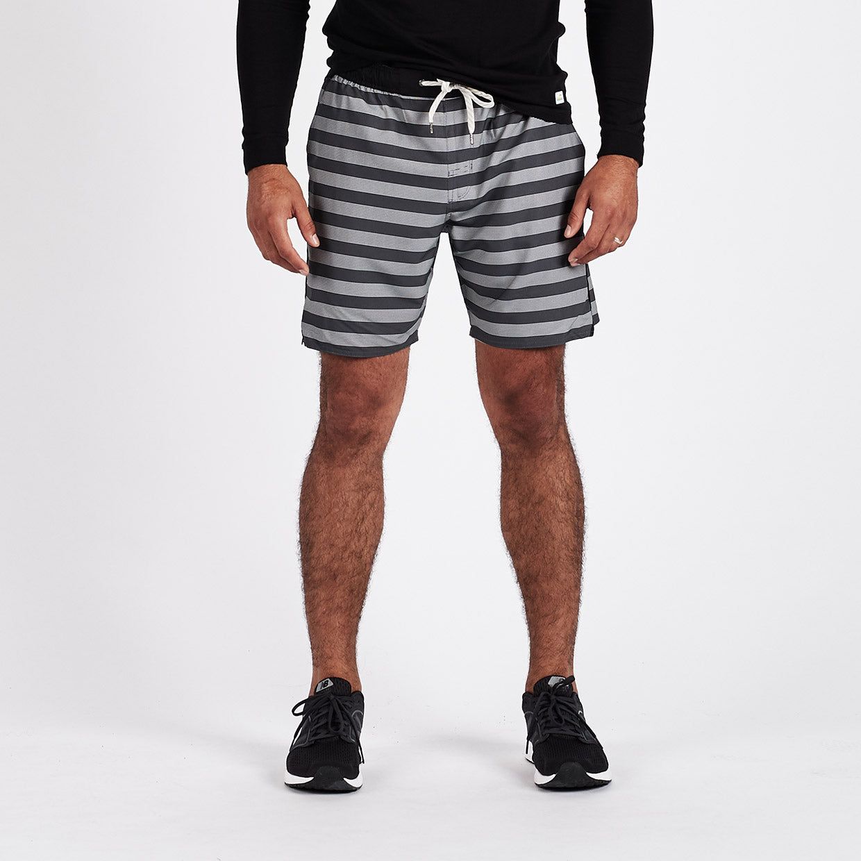 Trail Short | Charcoal Micro Stripe sold by Vuori product image thumbnail 2
