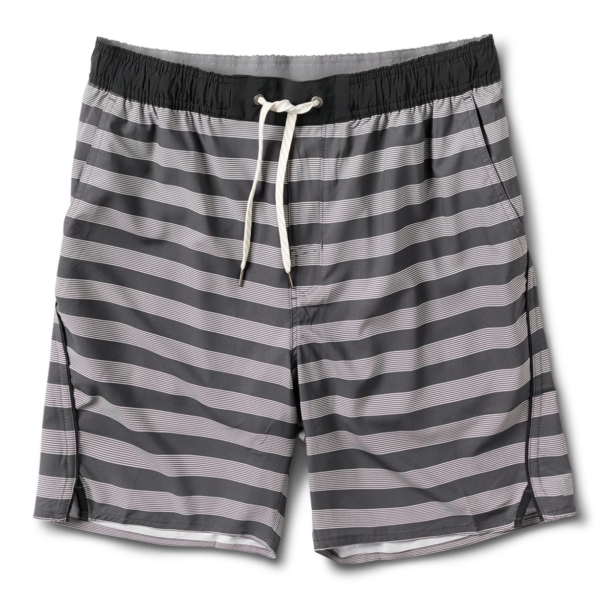 Trail Short | Charcoal Micro Stripe sold by Vuori