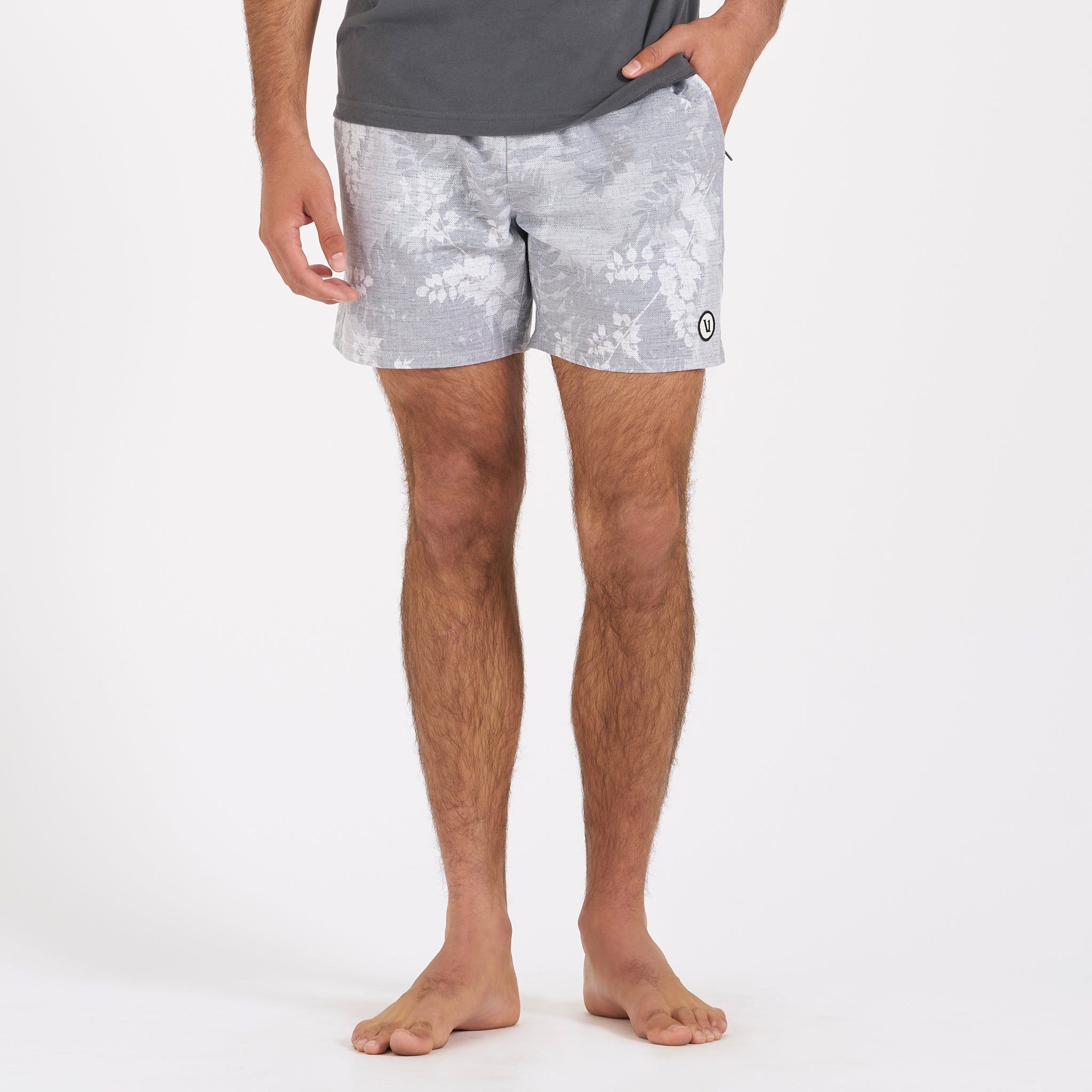 Cape Short | Light Grey Vintage Leaf sold by Vuori product image thumbnail 2