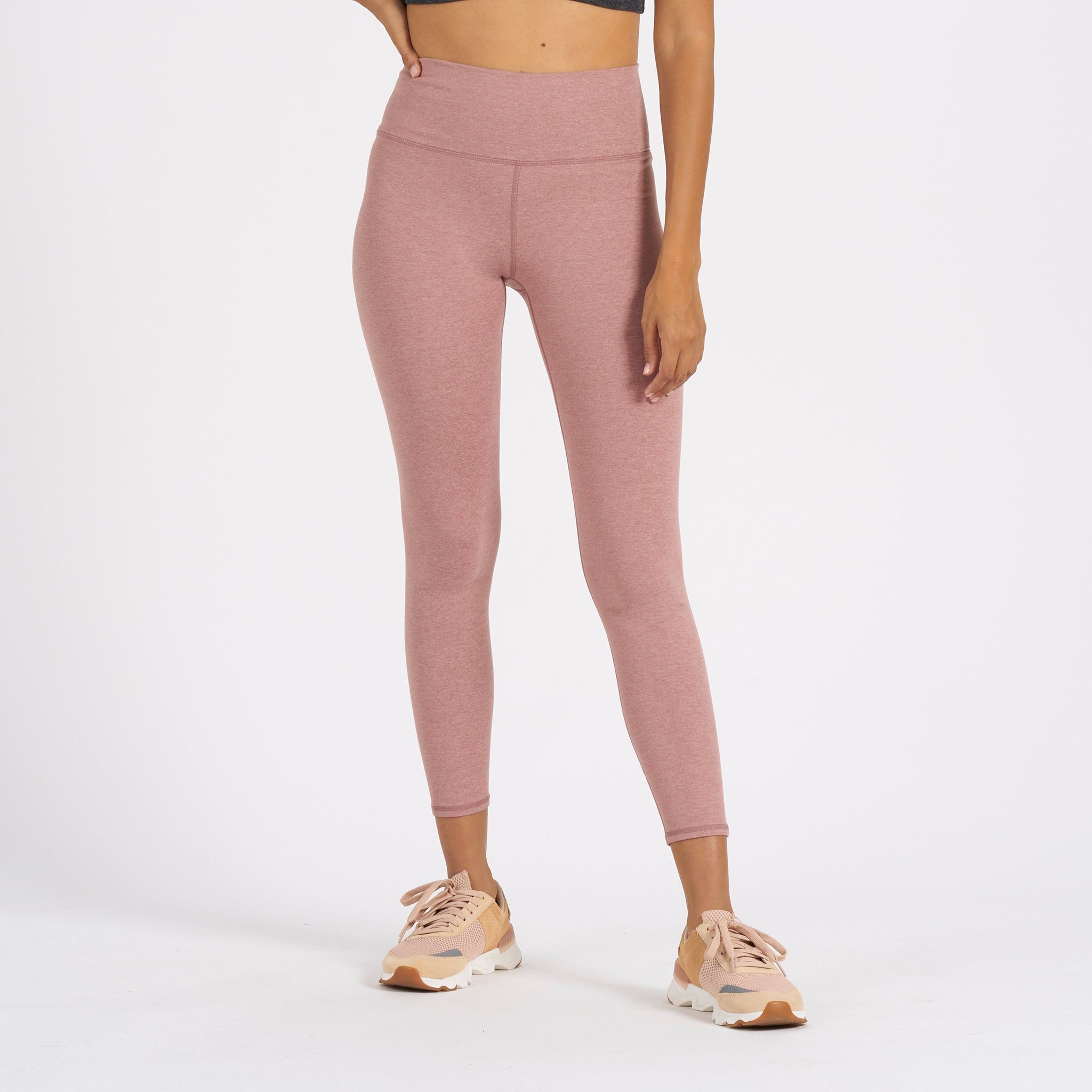 Clean Elevation Legging | Burnt Clay Heather sold by Vuori