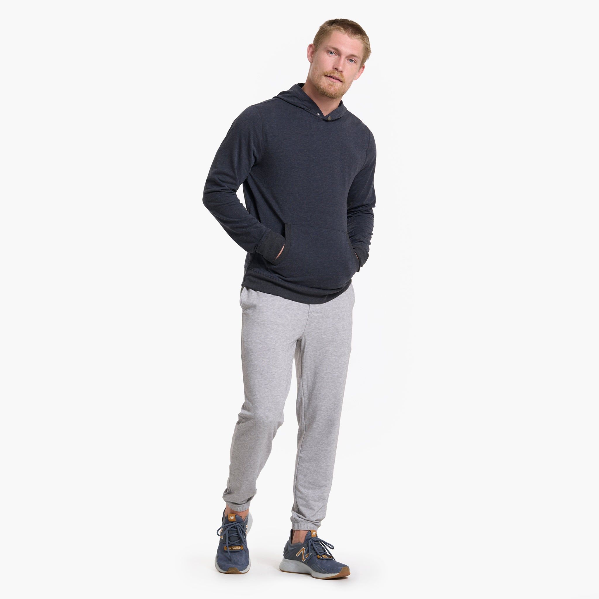 Austin Hoodie | Charcoal Heather sold by Vuori product image thumbnail 4