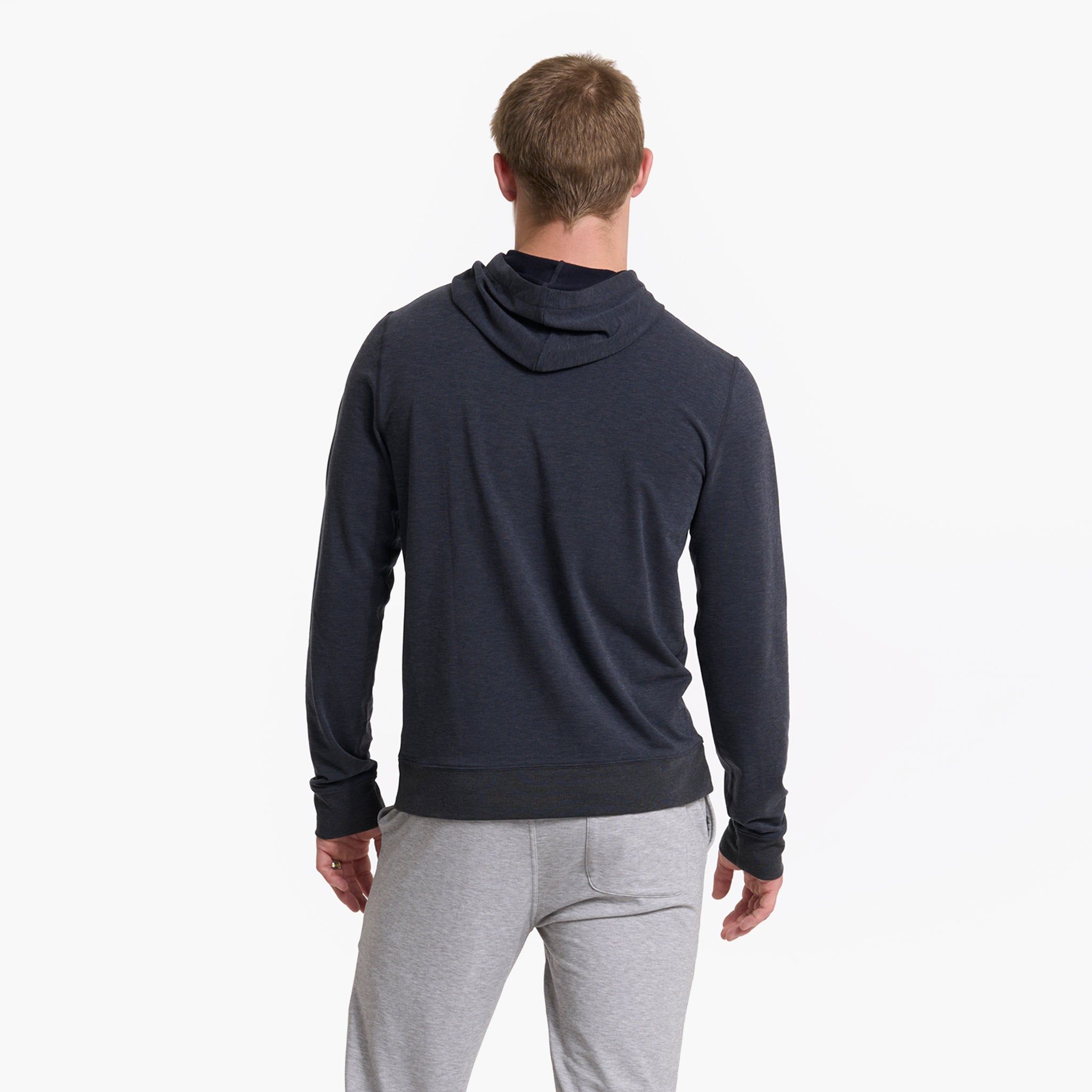 Austin Hoodie | Charcoal Heather sold by Vuori product image thumbnail 3