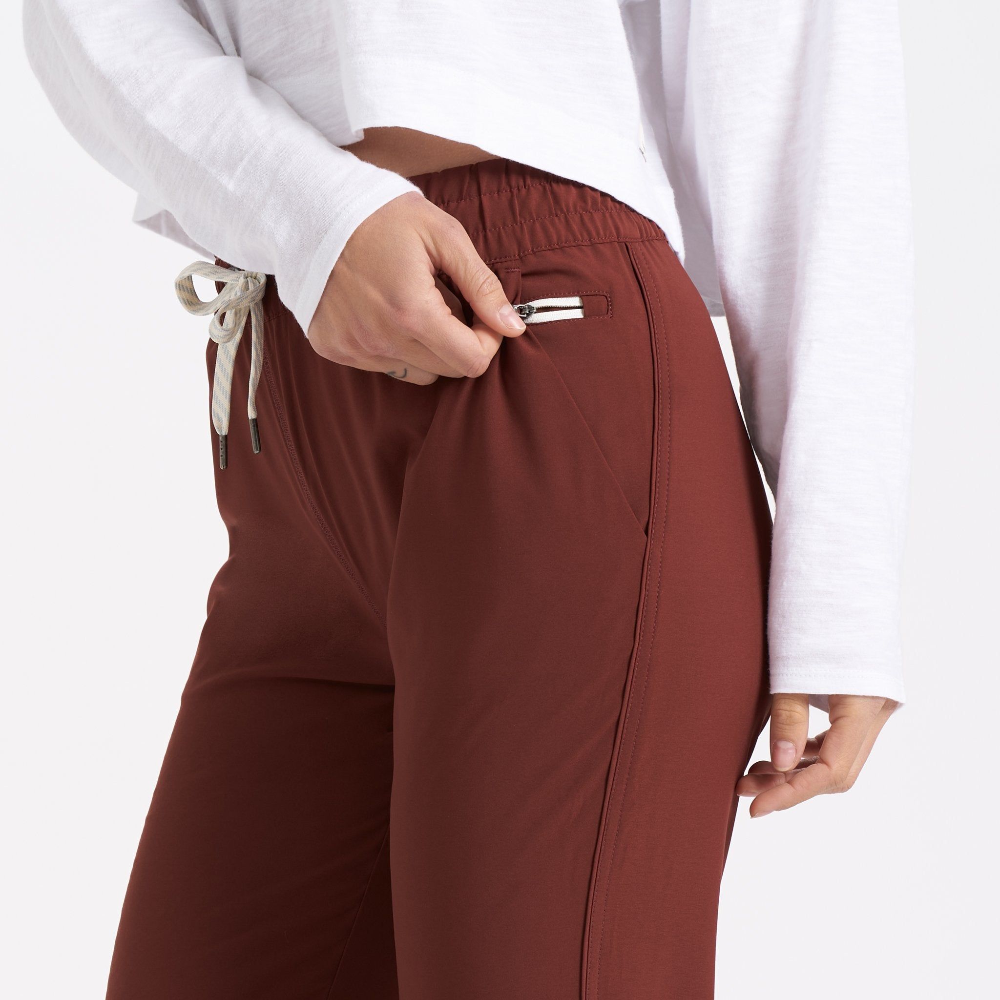 Weekend Jogger | Brick sold by Vuori product image thumbnail 6