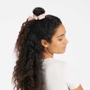 Tie Scrunchy | Pink Salt Rainforest sold by Vuori