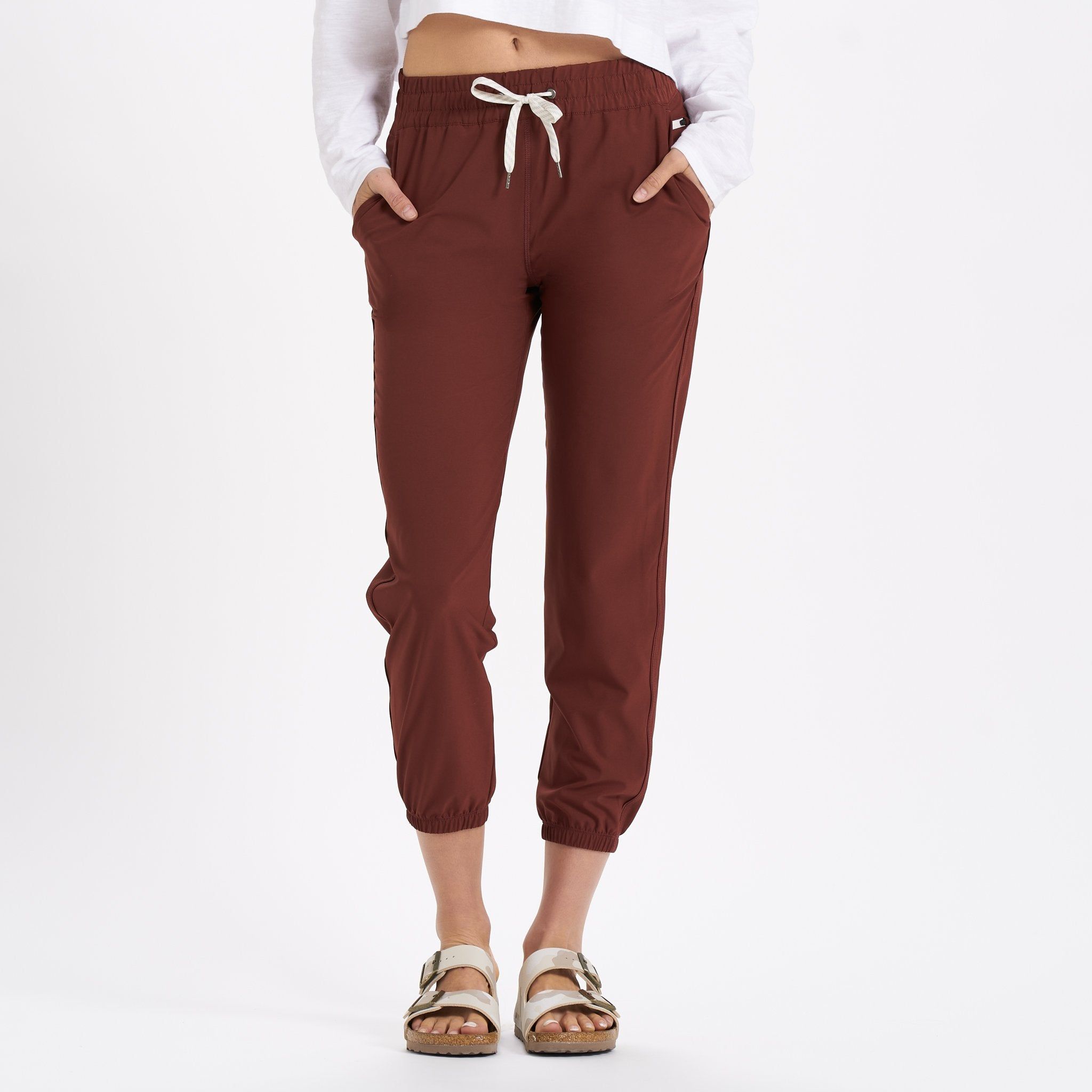 Weekend Jogger | Brick sold by Vuori