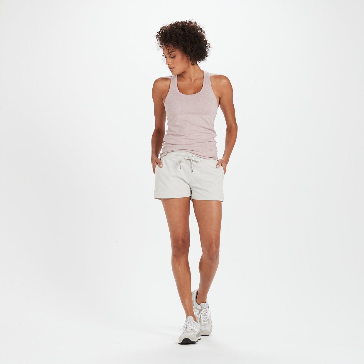 Halo Performance Short | Dove Grey Heather sold by Vuori product image thumbnail 4