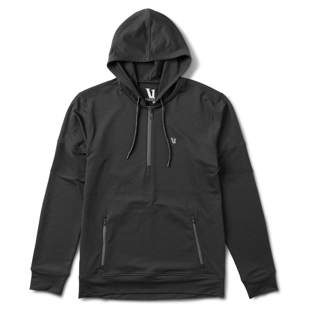 Zion Half Zip | Black sold by Vuori