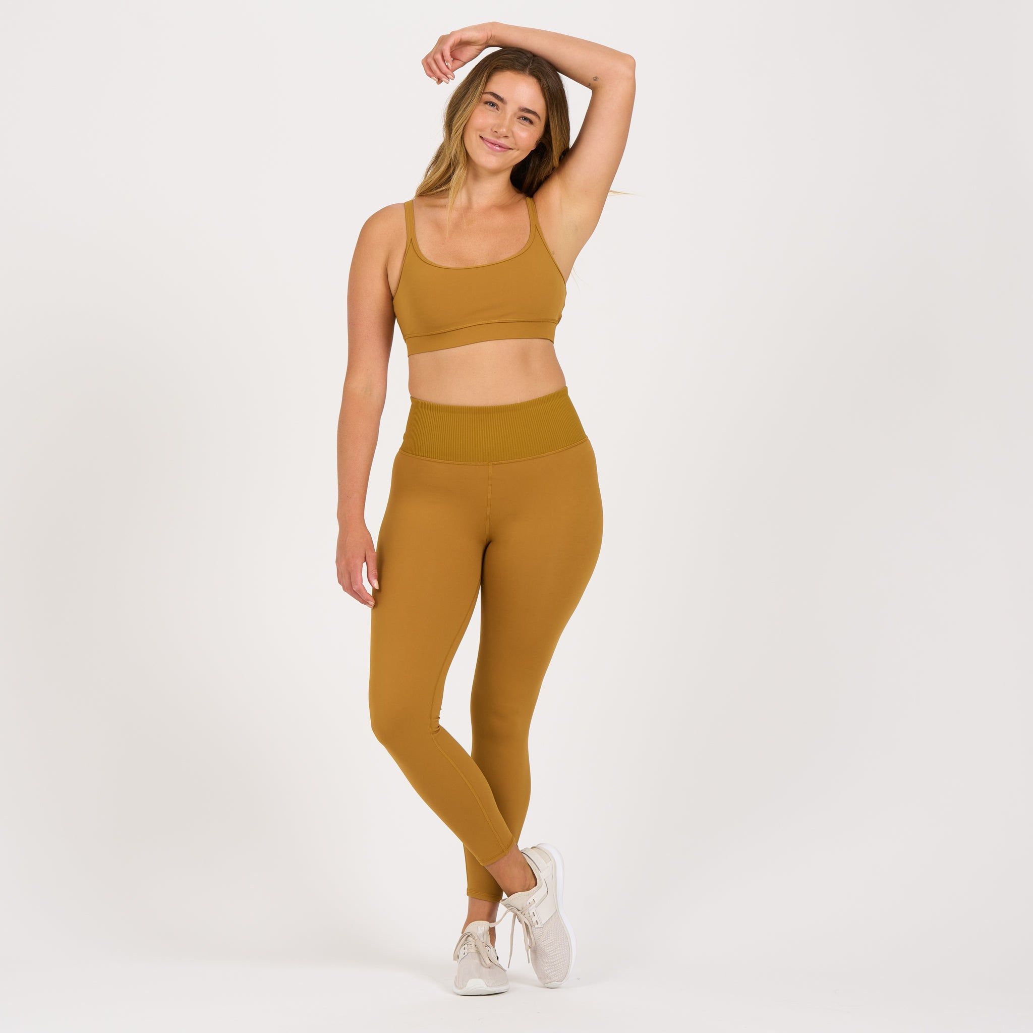 Mindset Bra | Dark Golden sold by Vuori product image thumbnail 8