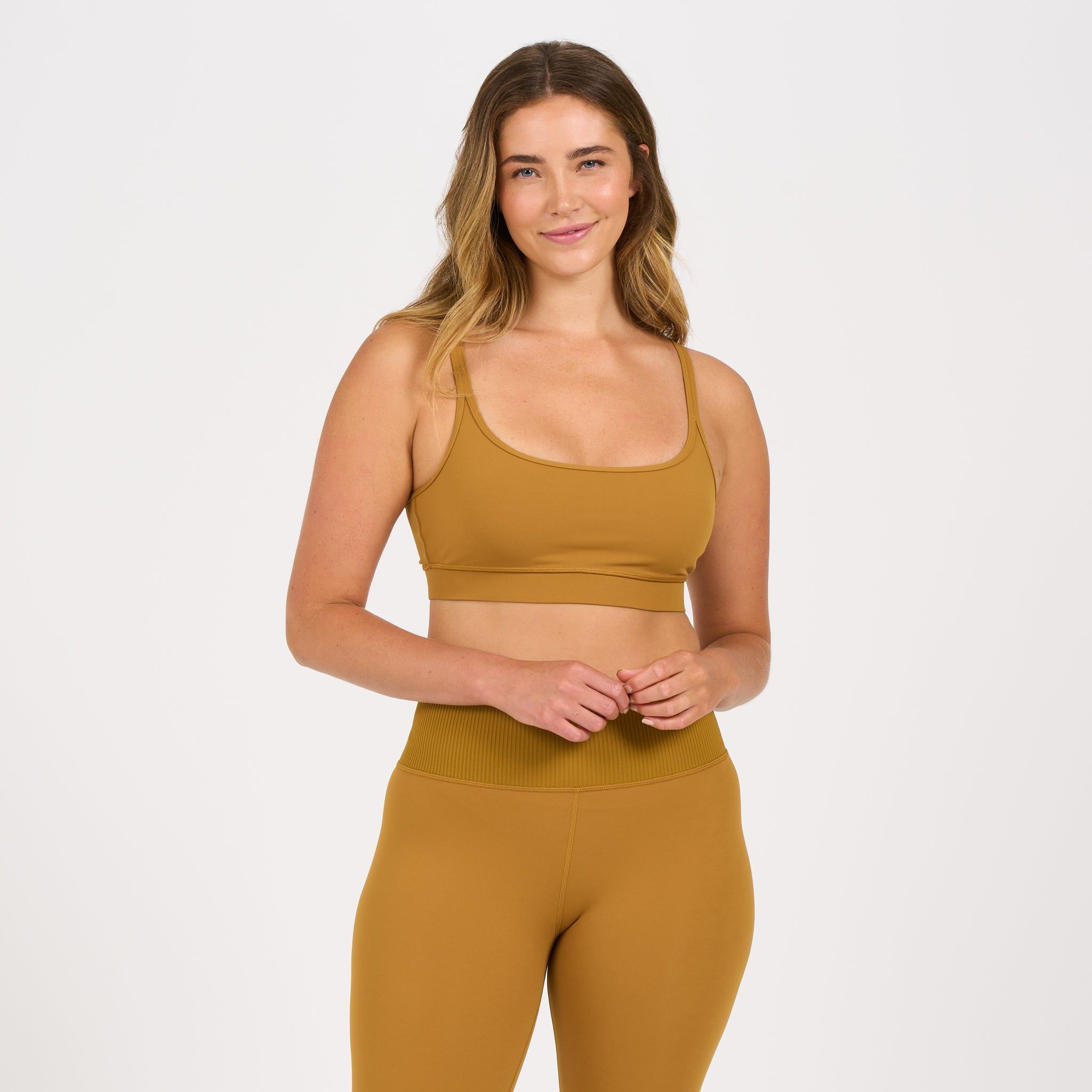 Mindset Bra | Dark Golden sold by Vuori product image thumbnail 7