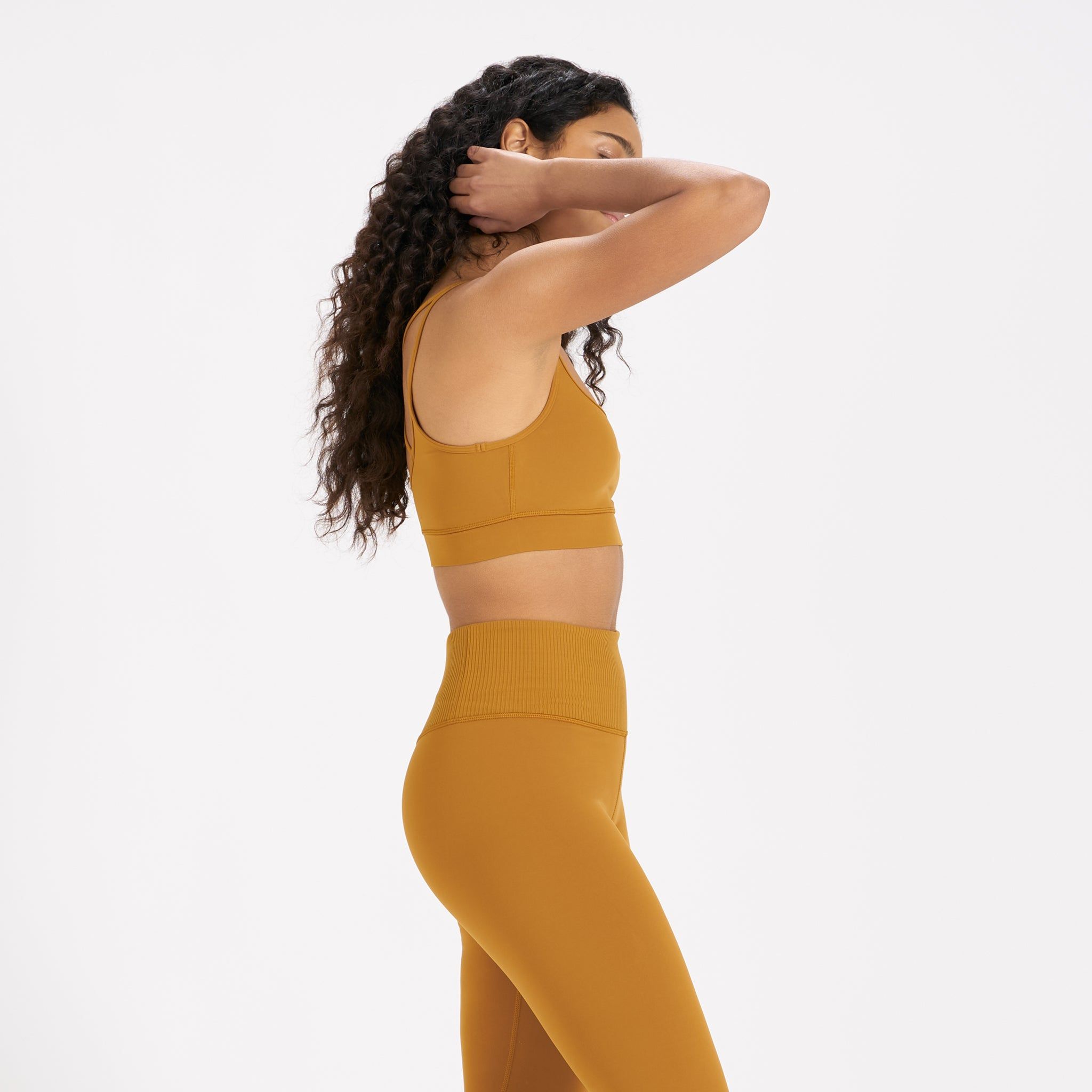 Mindset Bra | Dark Golden sold by Vuori product image thumbnail 2
