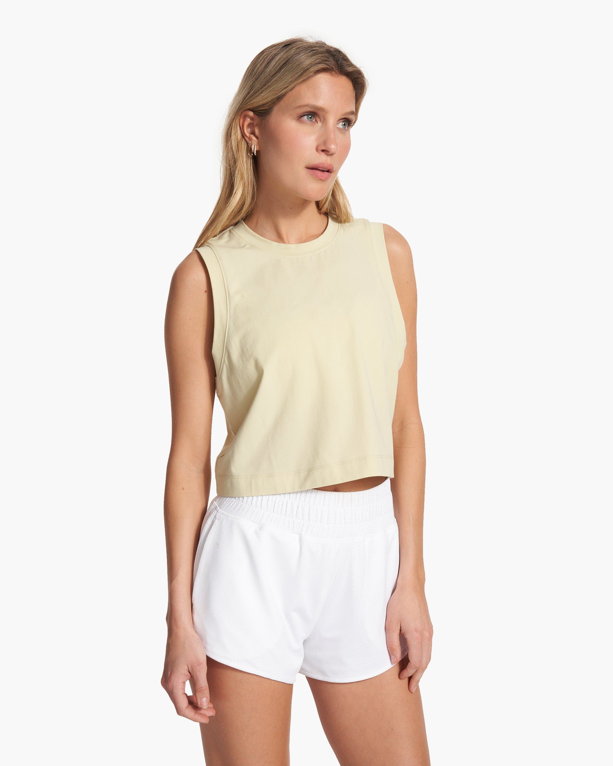 Feather Crop Tank | Seed sold by Vuori product image thumbnail 2