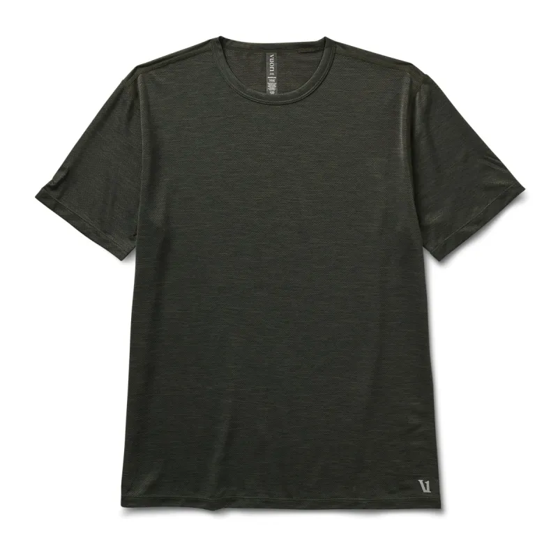 Zephyr Tee | Forest Heather sold by Vuori