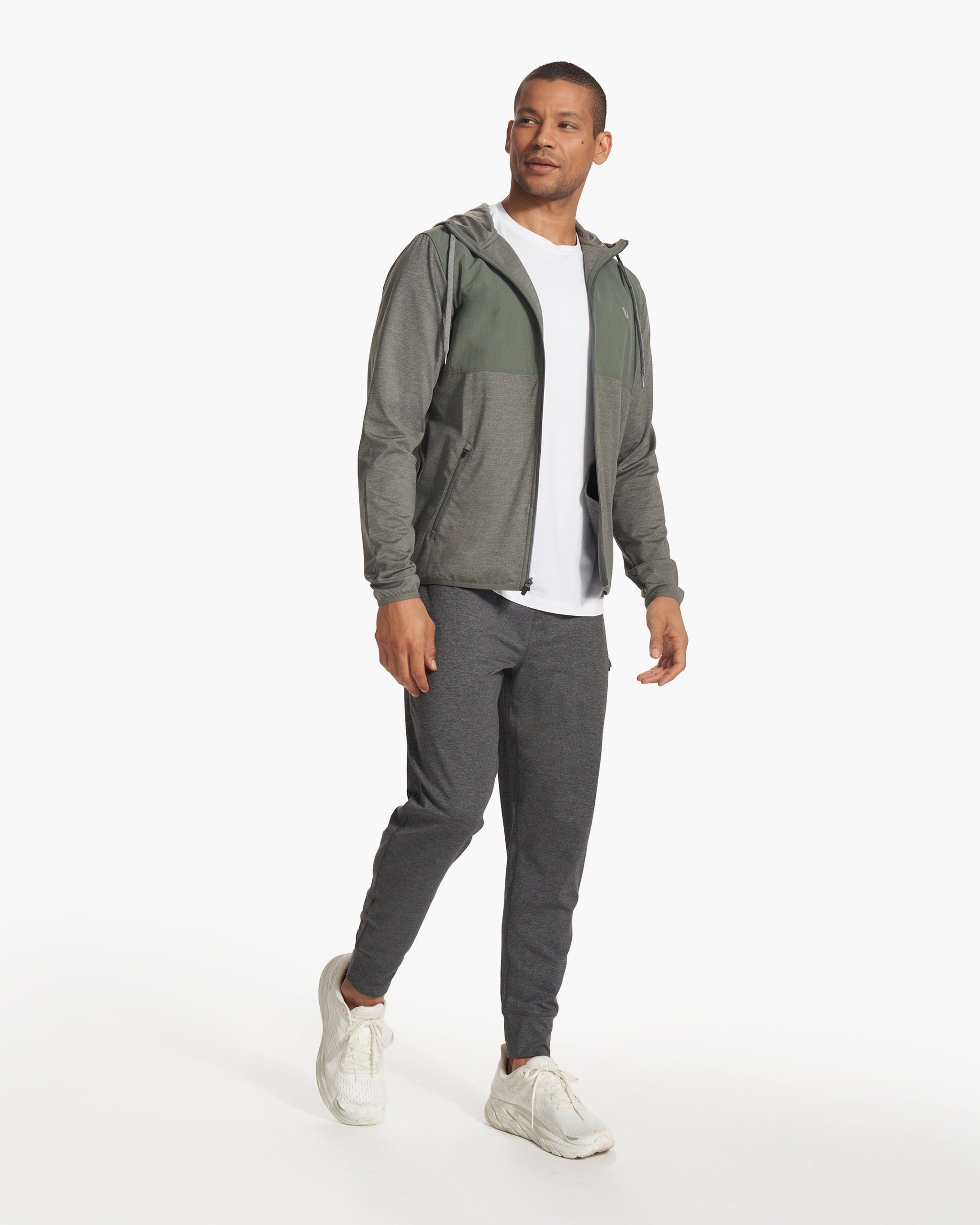 Sunday Element Jacket | Dusty Pine Heather sold by Vuori product image thumbnail 5