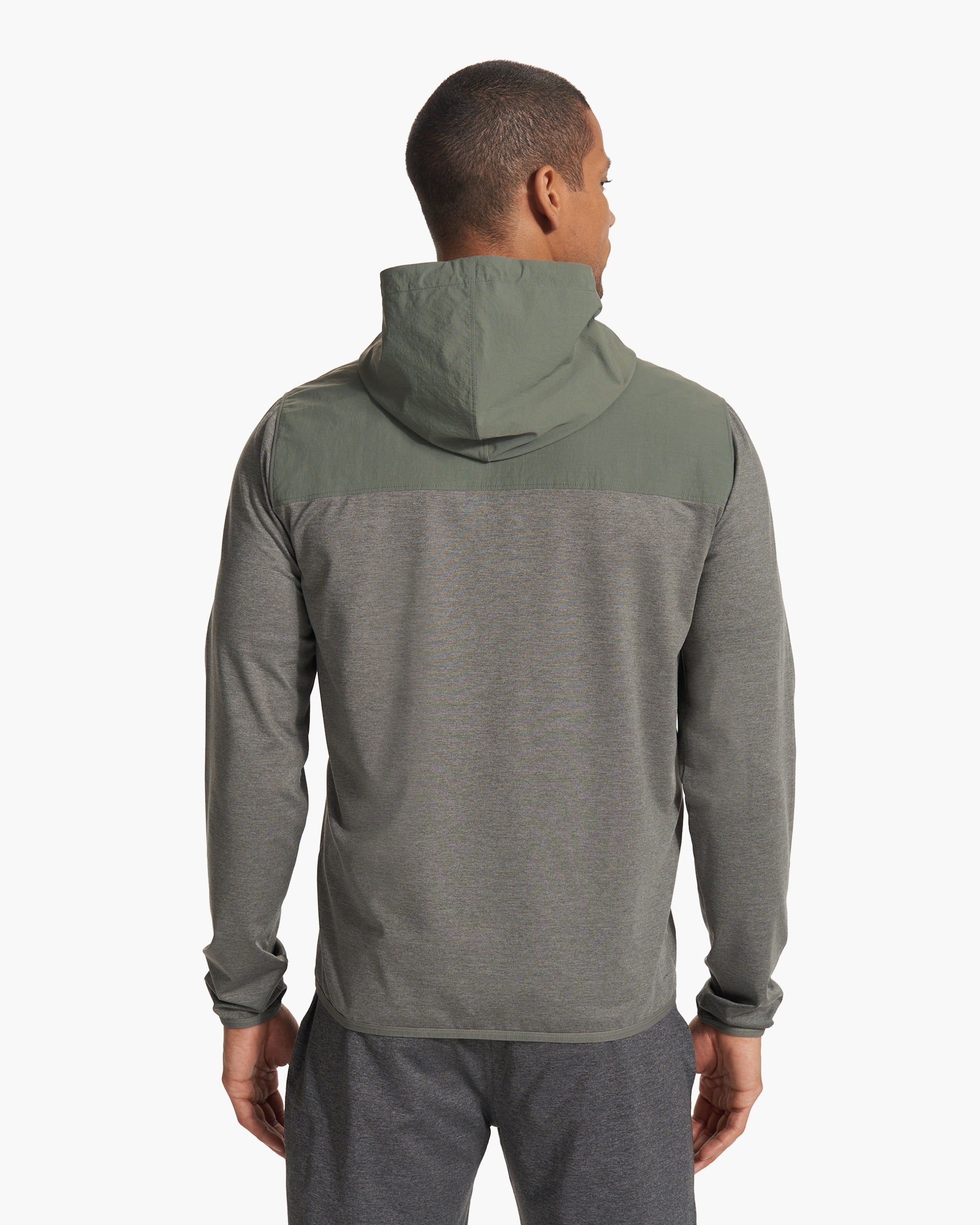 Sunday Element Jacket | Dusty Pine Heather sold by Vuori product image thumbnail 4