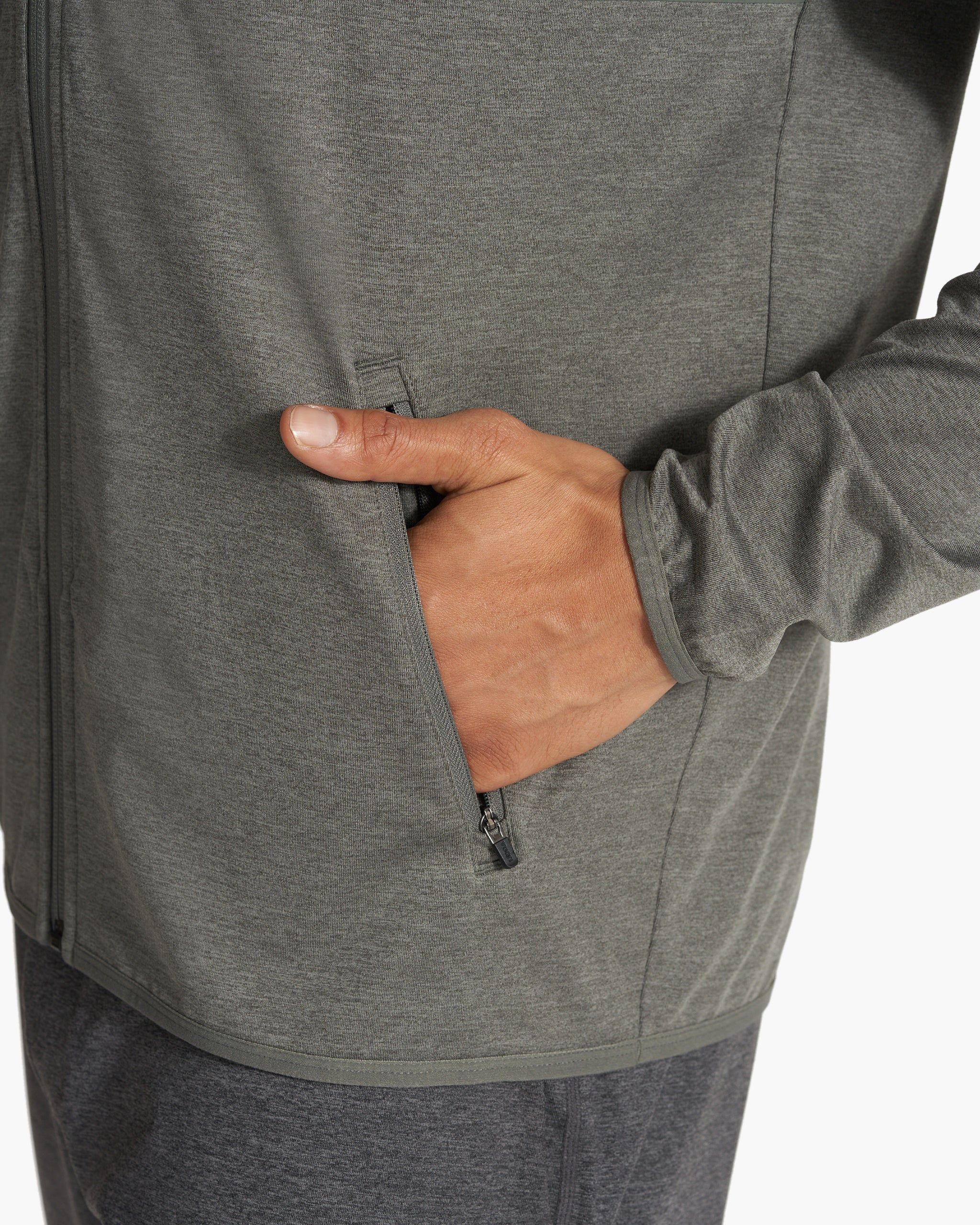 Sunday Element Jacket | Dusty Pine Heather sold by Vuori product image thumbnail 6