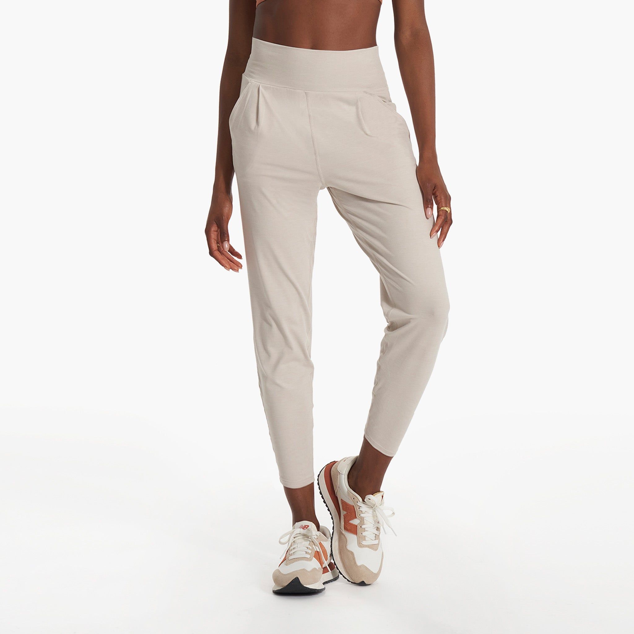 Lux At Ease Pant | Suede Heather sold by Vuori