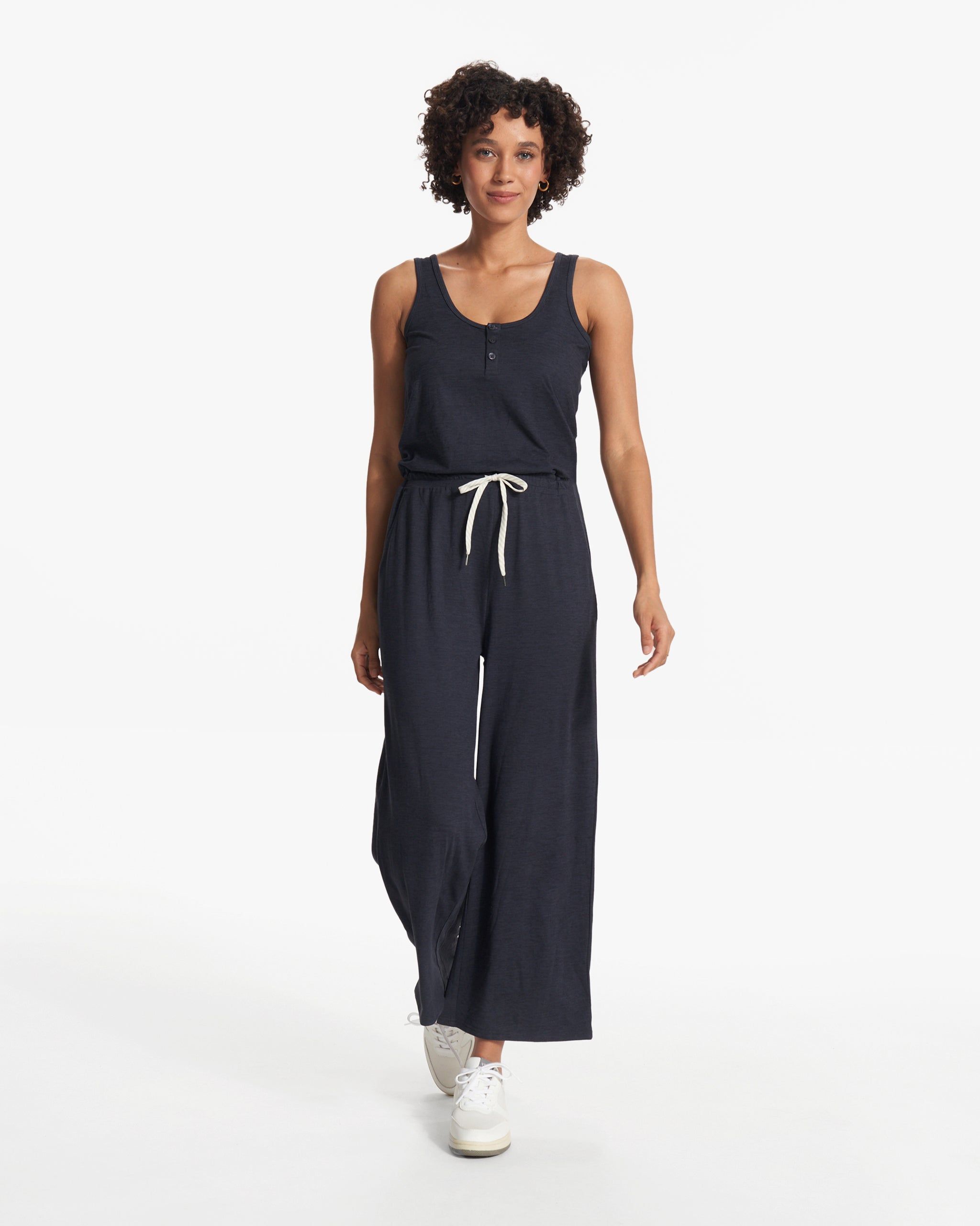 Falls Jumpsuit | Midnight Heather sold by Vuori product image thumbnail 2