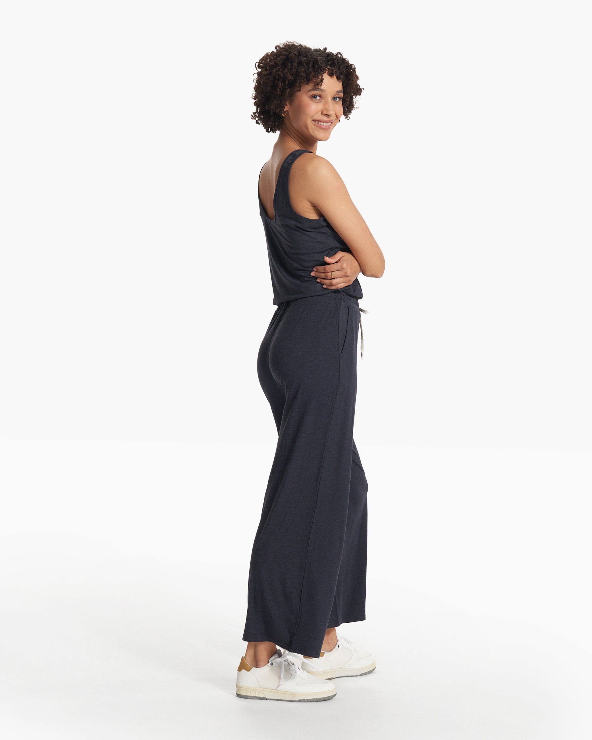 Falls Jumpsuit | Midnight Heather sold by Vuori product image thumbnail 4