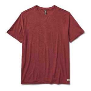 Strato Tech Tee | Currant Heather sold by Vuori