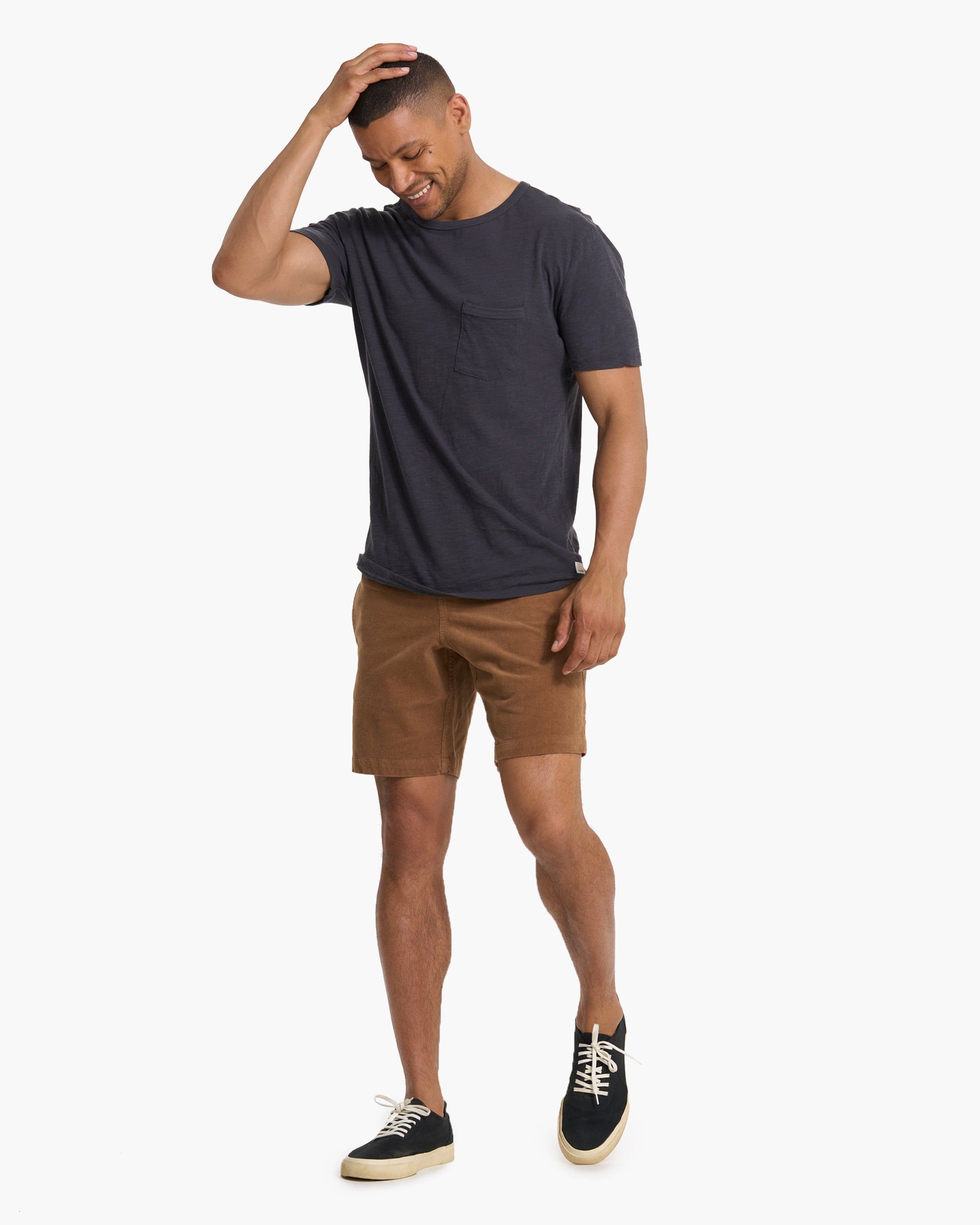 The Rise Tee | Charcoal sold by Vuori product image thumbnail 6