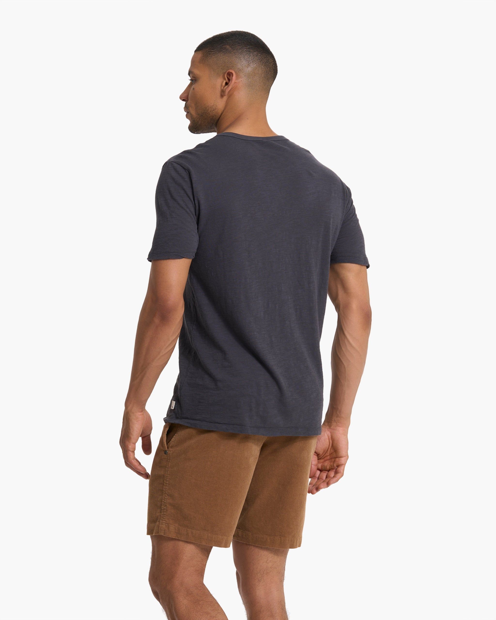 The Rise Tee | Charcoal sold by Vuori product image thumbnail 4
