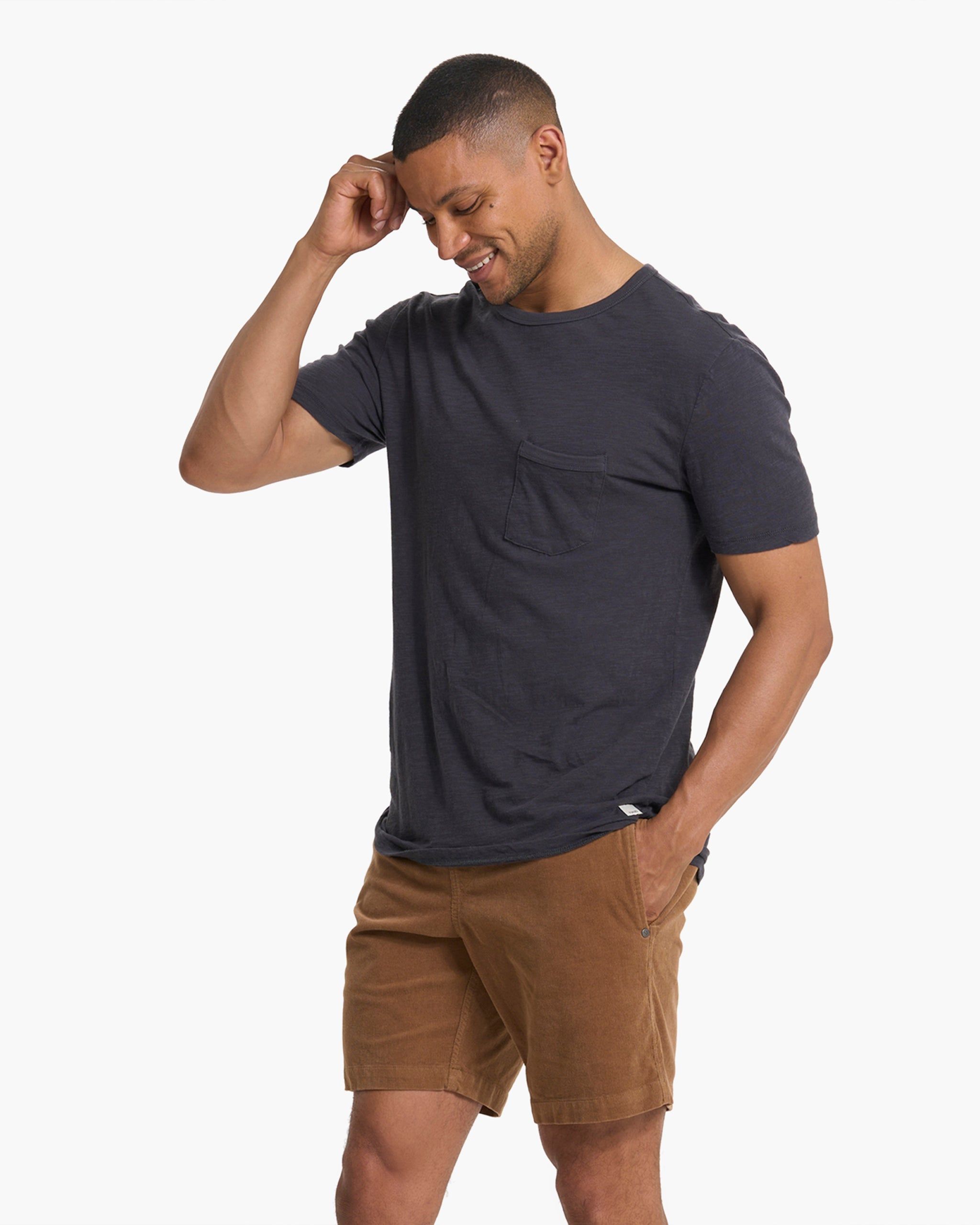 The Rise Tee | Charcoal sold by Vuori product image thumbnail 3