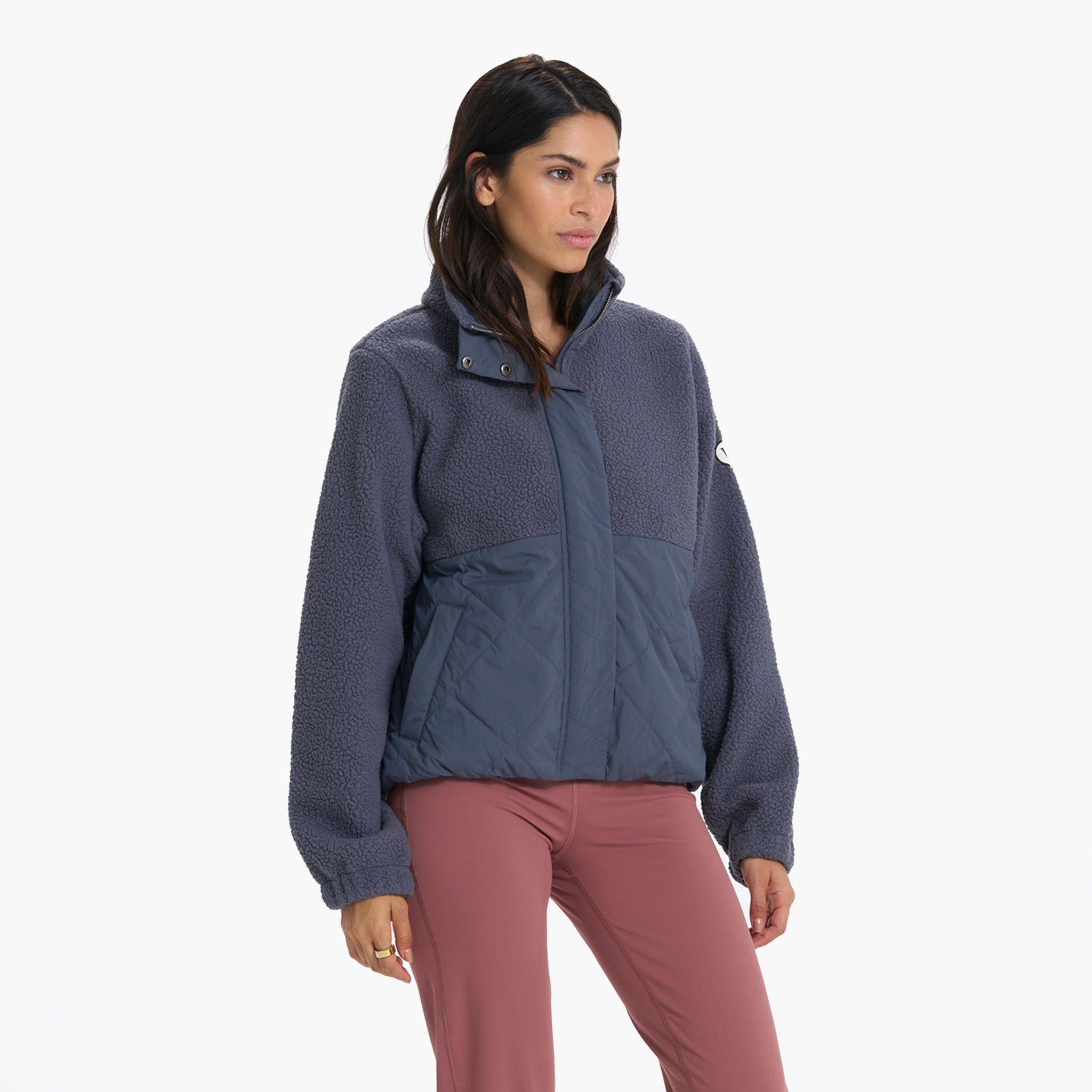 Highlands Sherpa Jacket | Azure | Parallel