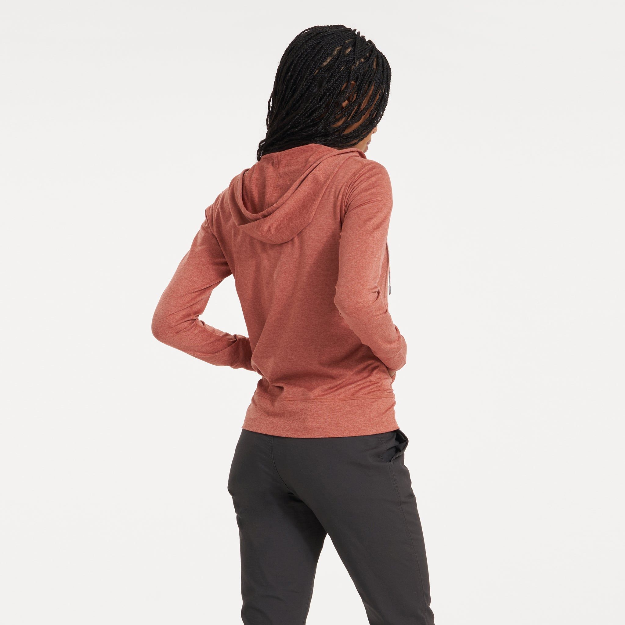 Halo Performance Hoodie | Cinnamon Heather sold by Vuori product image thumbnail 3