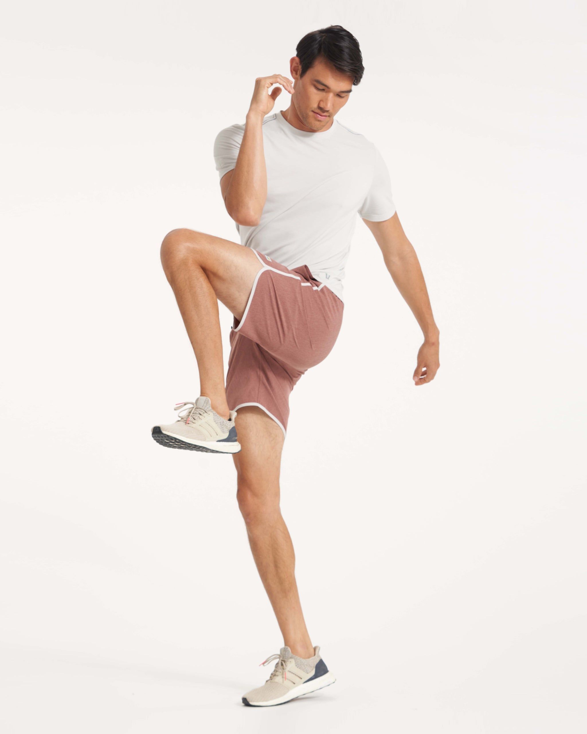 Banks Short | Terracotta Linen Texture sold by Vuori product image thumbnail 6