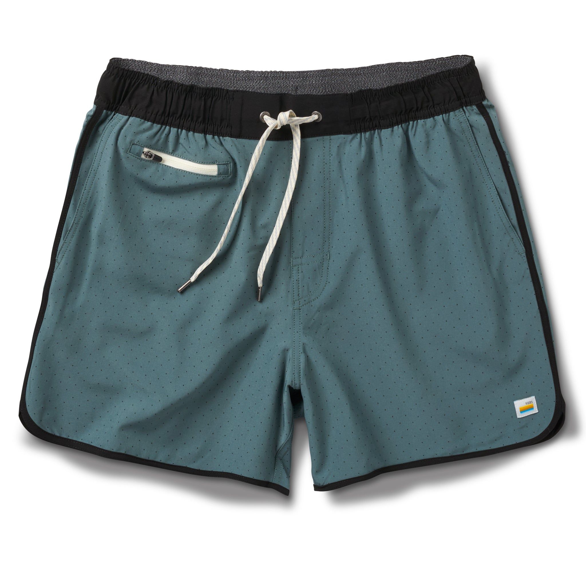 Banks Short 5" | Kelp Micro Dot sold by Vuori