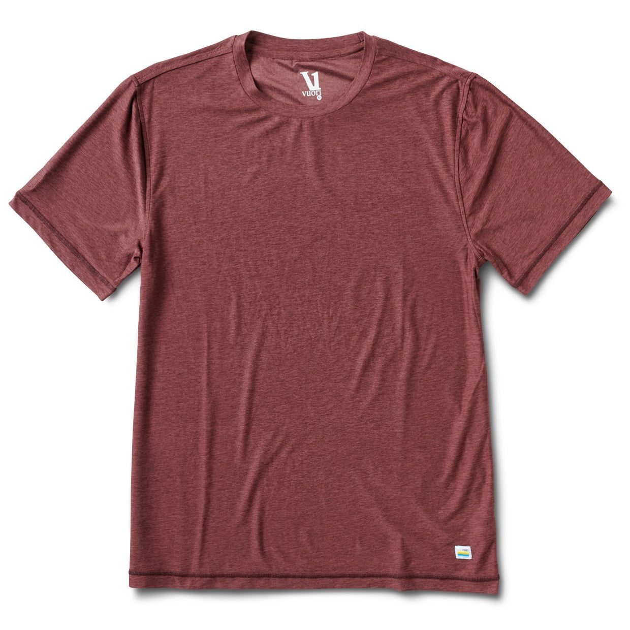 Strato Tech Tee | Fig Heather sold by Vuori