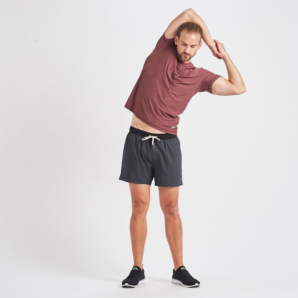 Strato Tech Tee | Fig Heather sold by Vuori product image thumbnail 6