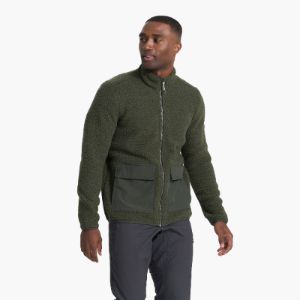 Idyllwild Sherpa Jacket | Forest sold by Vuori