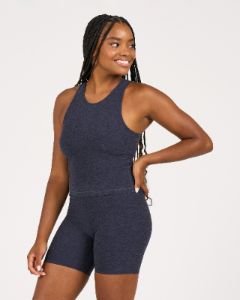 Elevation Plyo Tank | Midnight Heather sold by Vuori