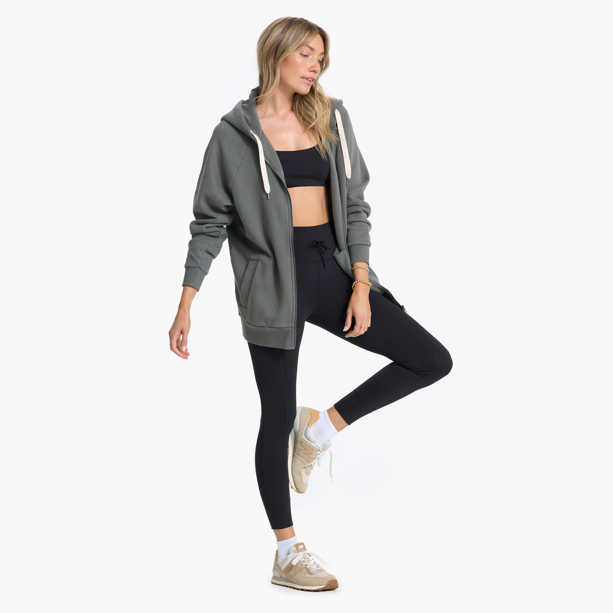 Restore Hoodie | Dusty Pine sold by Vuori product image thumbnail 6