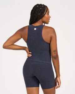 Elevation Plyo Tank | Midnight Heather sold by Vuori