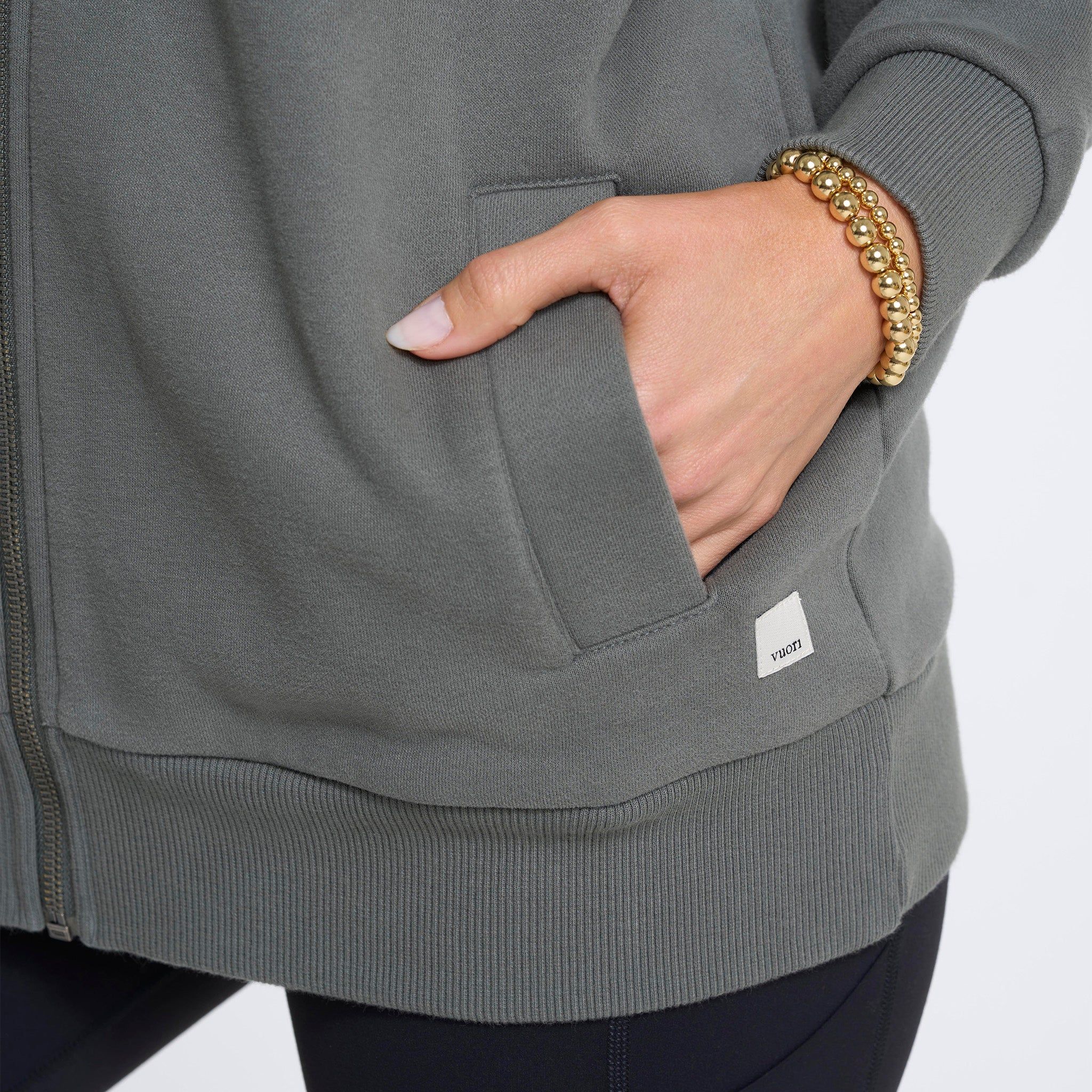 Restore Hoodie | Dusty Pine sold by Vuori product image thumbnail 2