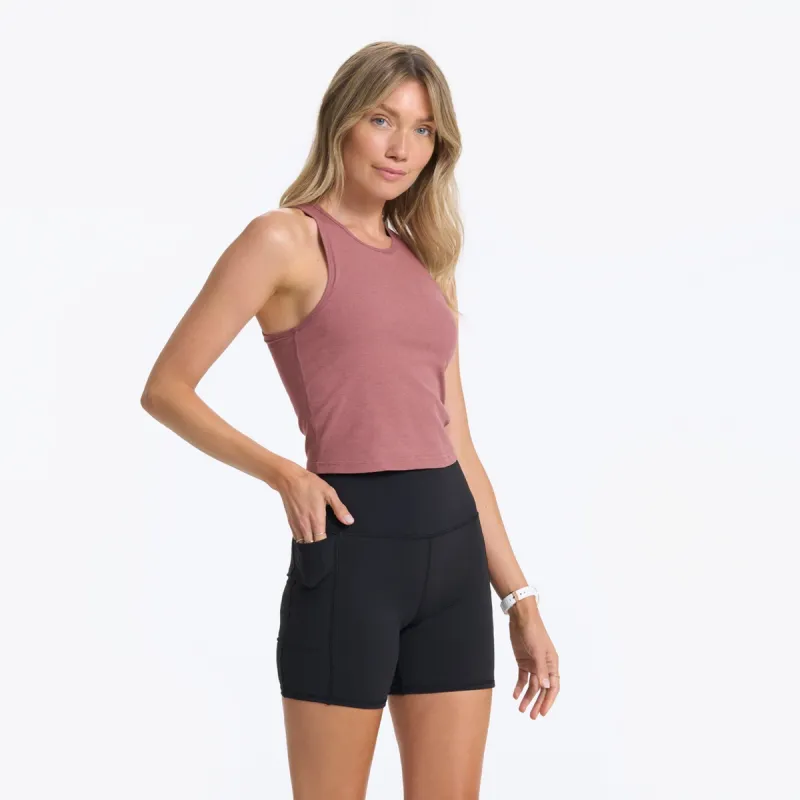Pose Plyo Tank | Rosewood Heather sold by Vuori