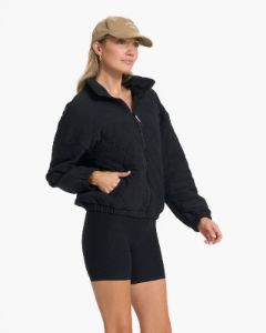 Halo Insulated Jacket | Black Heather sold by Vuori