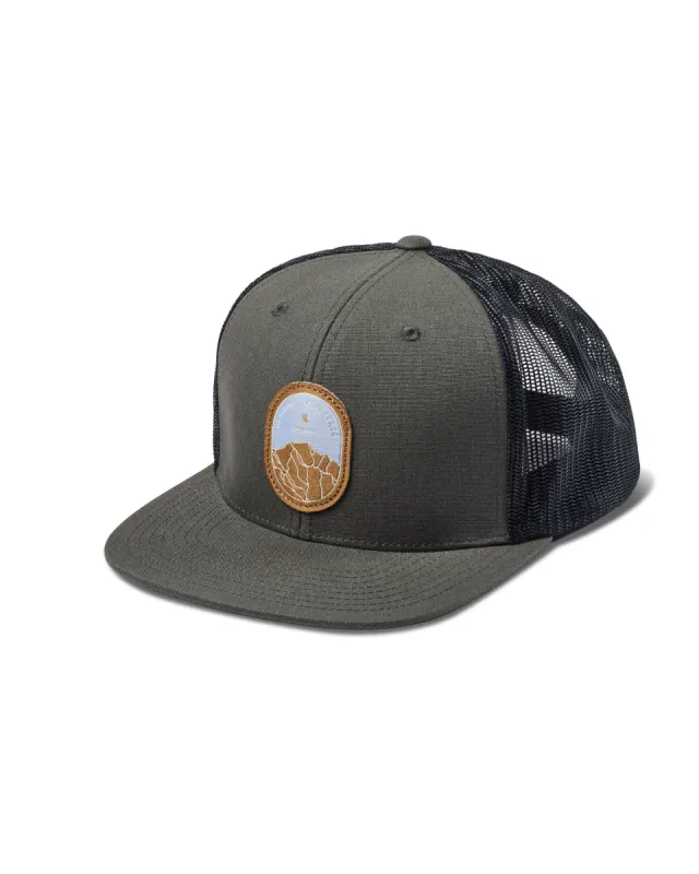Summits Trucker Hat | Charcoal sold by Vuori