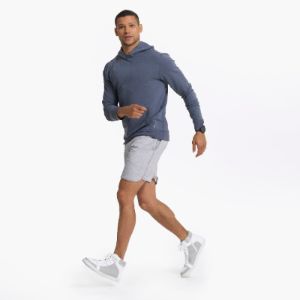 Austin Sweatshort | Light Heather Grey sold by Vuori