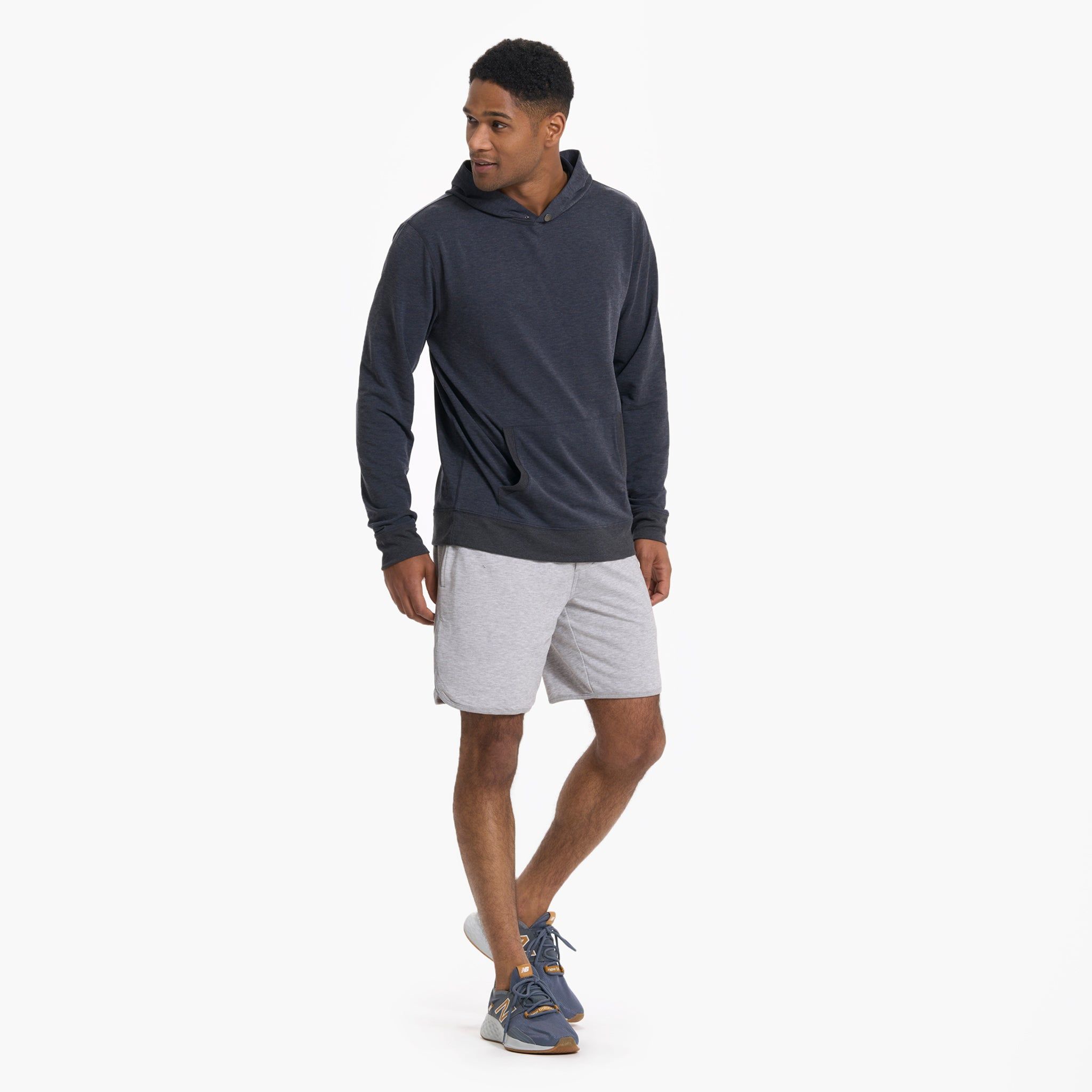 Austin Sweatshort | Light Heather Grey sold by Vuori product image thumbnail 9