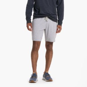 Austin Sweatshort | Light Heather Grey sold by Vuori