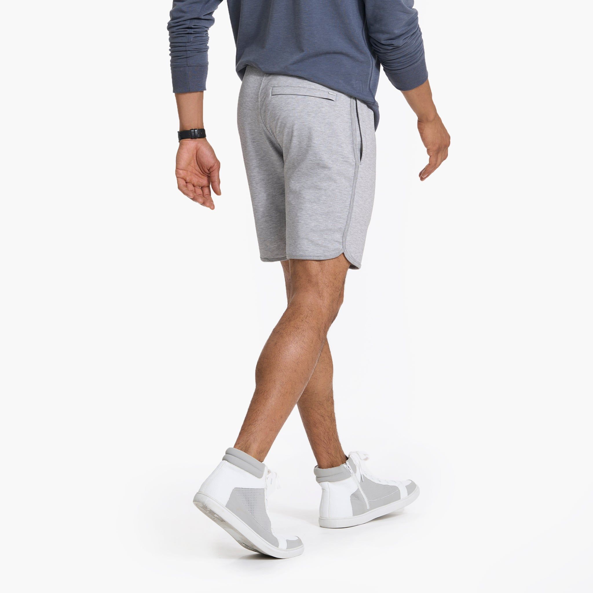 Austin Sweatshort | Light Heather Grey sold by Vuori product image thumbnail 4