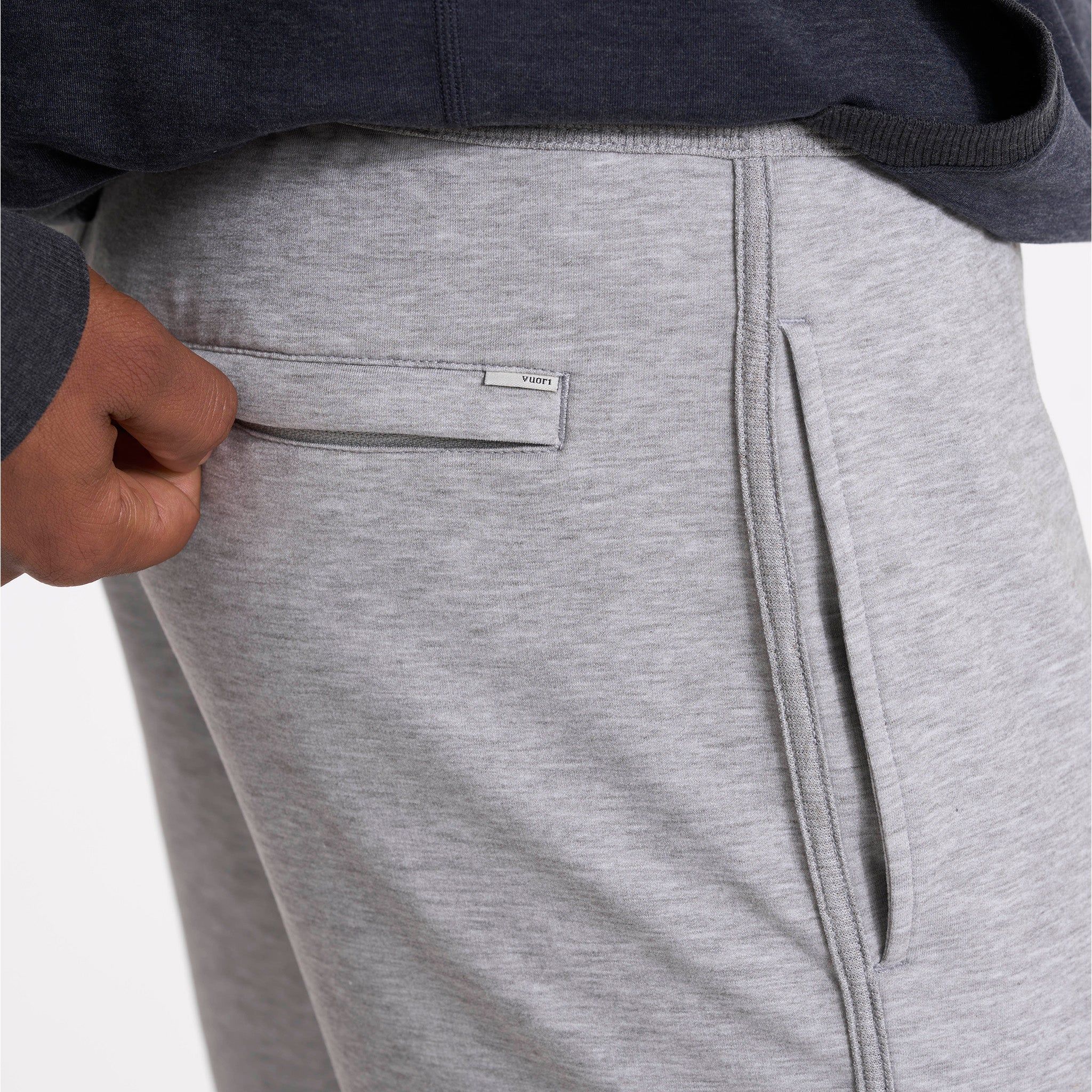 Austin Sweatshort | Light Heather Grey sold by Vuori product image thumbnail 10