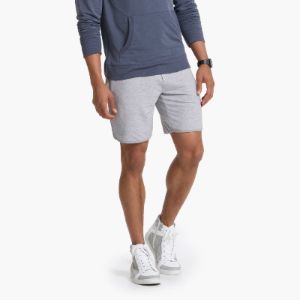 Austin Sweatshort | Light Heather Grey sold by Vuori