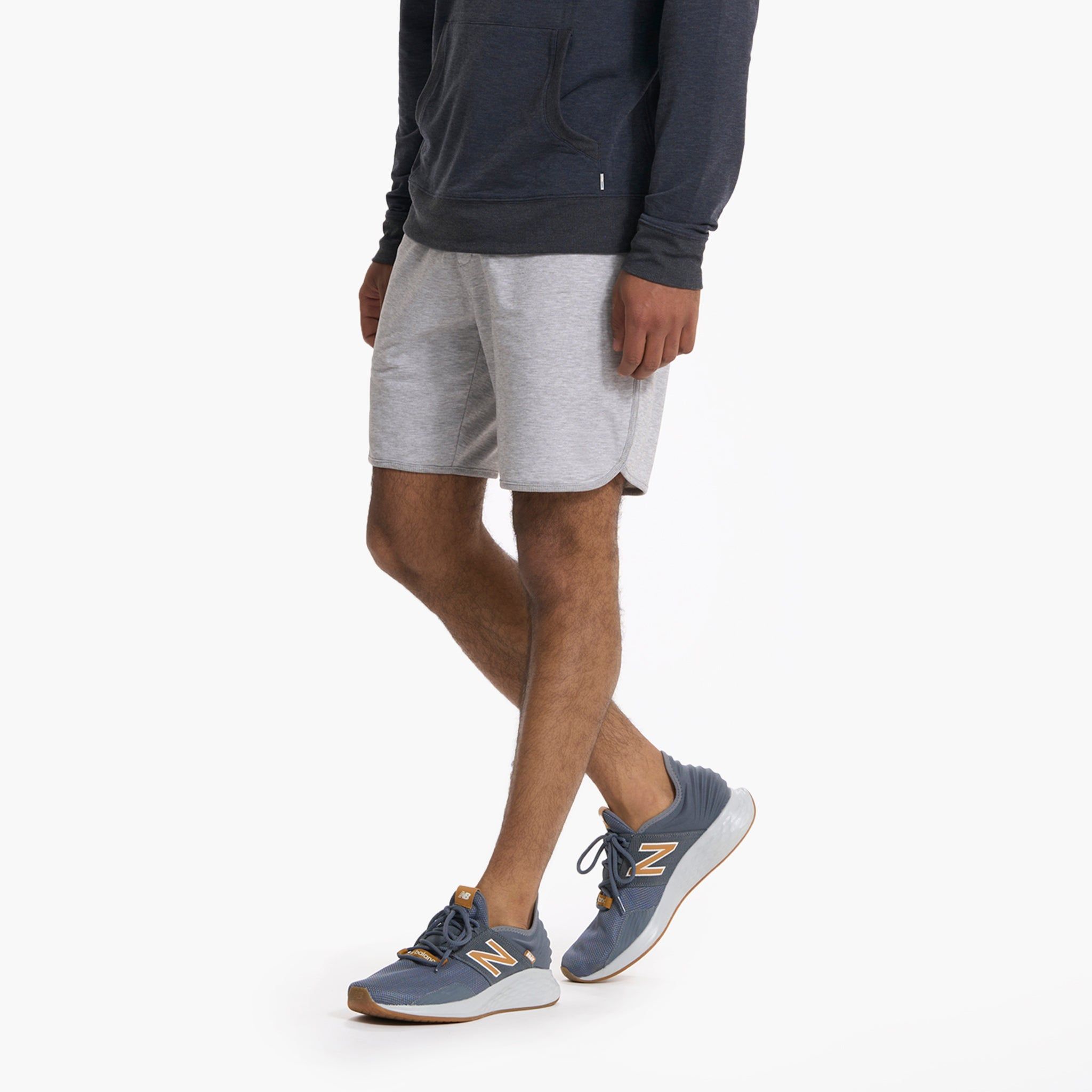 Austin Sweatshort | Light Heather Grey sold by Vuori product image thumbnail 8